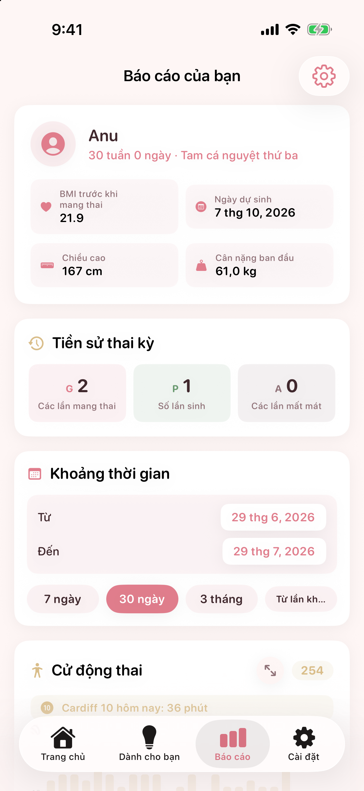 Màn hình thực tế của ứng dụng Nestory: Tóm tắt rõ ràng